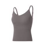 カップ付きキャミソール vネックキャミソール シームレスブラトップ | COCOMOMO | 詳細画像21