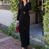 パンツスーツ オールインワン パンツドレス | COCOMOMO | 詳細画像2 