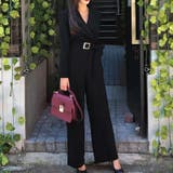 パンツスーツ オールインワン パンツドレス | COCOMOMO | 詳細画像4 