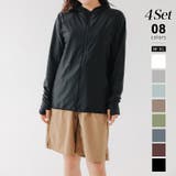 ブラック | 4点セット 水着+ラッシュガードセット 体型カバー | COCOMOMO