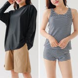 水着4点セット ラッシュガード 体型カバー水着 | COCOMOMO | 詳細画像17 