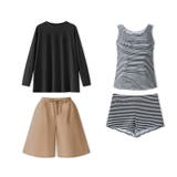 水着4点セット ラッシュガード 体型カバー水着 | COCOMOMO | 詳細画像45 