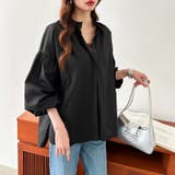 バルーンスリーブブラウス シャツブラウス ボリューム袖 | COCOMOMO | 詳細画像14 