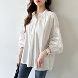 バルーンスリーブブラウス シャツブラウス ボリューム袖 | COCOMOMO | 詳細画像17 