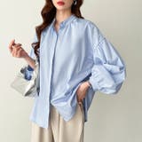 バルーンスリーブブラウス シャツブラウス ボリューム袖 | COCOMOMO | 詳細画像3 