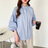 バルーンスリーブブラウス シャツブラウス ボリューム袖 | COCOMOMO | 詳細画像4 