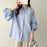 バルーンスリーブブラウス シャツブラウス ボリューム袖 | COCOMOMO | 詳細画像7 