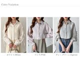 袖リボン×ショート丈 シアーシャツ ショートトップス | COCOMOMO | 詳細画像25