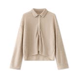 シアーシャツ バックスリット シアーカーディガン | COCOMOMO | 詳細画像27 