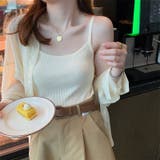 リブキャミソール キャミソール サマーニット | COCOMOMO | 詳細画像9 