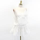 レイヤードキャミソール ペプラムキャミソール シアーキャミソール | COCOMOMO | 詳細画像16 