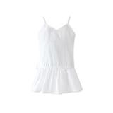 レイヤードキャミソール ペプラムキャミソール シアーキャミソール | COCOMOMO | 詳細画像23 