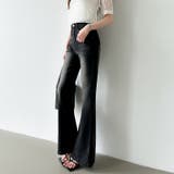 フレアデニムパンツ デニムパンツ フレアパンツ | COCOMOMO | 詳細画像3 