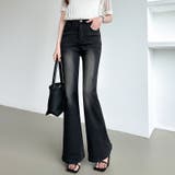 フレアデニムパンツ デニムパンツ フレアパンツ | COCOMOMO | 詳細画像8 