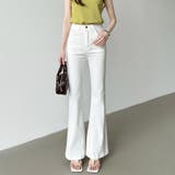 フレアデニムパンツ デニムパンツ フレアパンツ | COCOMOMO | 詳細画像10 