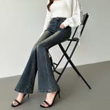 フレアデニムパンツ デニムパンツ フレアパンツ | COCOMOMO | 詳細画像23 