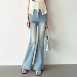 フレアデニムパンツ デニムパンツ フレアパンツ | COCOMOMO | 詳細画像27 