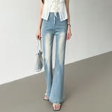 フレアデニムパンツ デニムパンツ フレアパンツ | COCOMOMO | 詳細画像31 