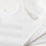 ドットチュールで華やかに パフスリーブトップス 半袖カットソー | COCOMOMO | 詳細画像15