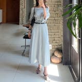 オフショルダー ベルト付きスカート セットアップ夏 | COCOMOMO | 詳細画像7