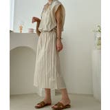 セットアップ ドロストベスト ロングスカート | COCOMOMO | 詳細画像8 