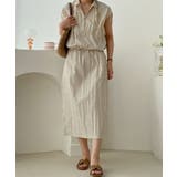 セットアップ ドロストベスト ロングスカート | COCOMOMO | 詳細画像9 