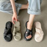 クロスベルトサンダル 厚底サンダル サンダル | COCOMOMO | 詳細画像2