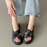 クロスベルトサンダル 厚底サンダル サンダル | COCOMOMO | 詳細画像5