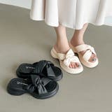 クロスベルトサンダル 厚底サンダル サンダル | COCOMOMO | 詳細画像11