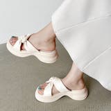 クロスベルトサンダル 厚底サンダル サンダル | COCOMOMO | 詳細画像13