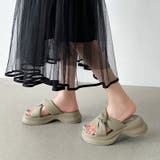 クロスベルトサンダル 厚底サンダル サンダル | COCOMOMO | 詳細画像18