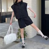 パーカーベストショートパンツセット セットアップ 韓国ファッション | COCOMOMO | 詳細画像10 