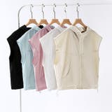 パーカーベストショートパンツセット セットアップ 韓国ファッション | COCOMOMO | 詳細画像11 