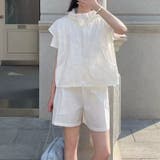 パーカーベストショートパンツセット セットアップ 韓国ファッション | COCOMOMO | 詳細画像6 