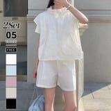 ホワイト | パーカーベストショートパンツセット セットアップ 韓国ファッション | COCOMOMO