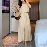セットアップ バックオープンショートトップス ワイドパンツ | COCOMOMO | 詳細画像11
