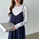 シュシュセット チェックワンピース キャミワンピース | COCOMOMO | 詳細画像12