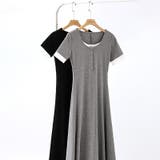 重ね着風ワンピース ワンピース カジュアルワンピース | COCOMOMO | 詳細画像12 