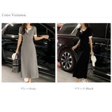 重ね着風ワンピース ワンピース カジュアルワンピース | COCOMOMO | 詳細画像15 