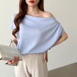 オフショル 半袖カットソー ボートネック | COCOMOMO | 詳細画像25