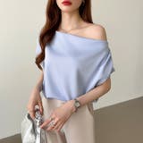 オフショル 半袖カットソー ボートネック | COCOMOMO | 詳細画像26