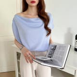 オフショル 半袖カットソー ボートネック | COCOMOMO | 詳細画像30