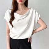 オフショル 半袖カットソー ボートネック | COCOMOMO | 詳細画像22