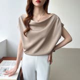 オフショル 半袖カットソー ボートネック | COCOMOMO | 詳細画像6