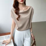 オフショル 半袖カットソー ボートネック | COCOMOMO | 詳細画像7