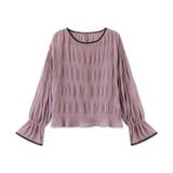 シアーブラウス キャンディスリーブ シャーリングブラウス | COCOMOMO | 詳細画像37 