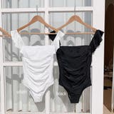 バックオープン フリル水着 モノキニ | COCOMOMO | 詳細画像23 