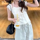 2点セット フロントリボントップス キャミソール | COCOMOMO | 詳細画像13