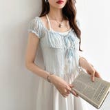 2点セット フロントリボントップス キャミソール | COCOMOMO | 詳細画像19