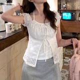 2点セット フロントリボントップス キャミソール | COCOMOMO | 詳細画像6